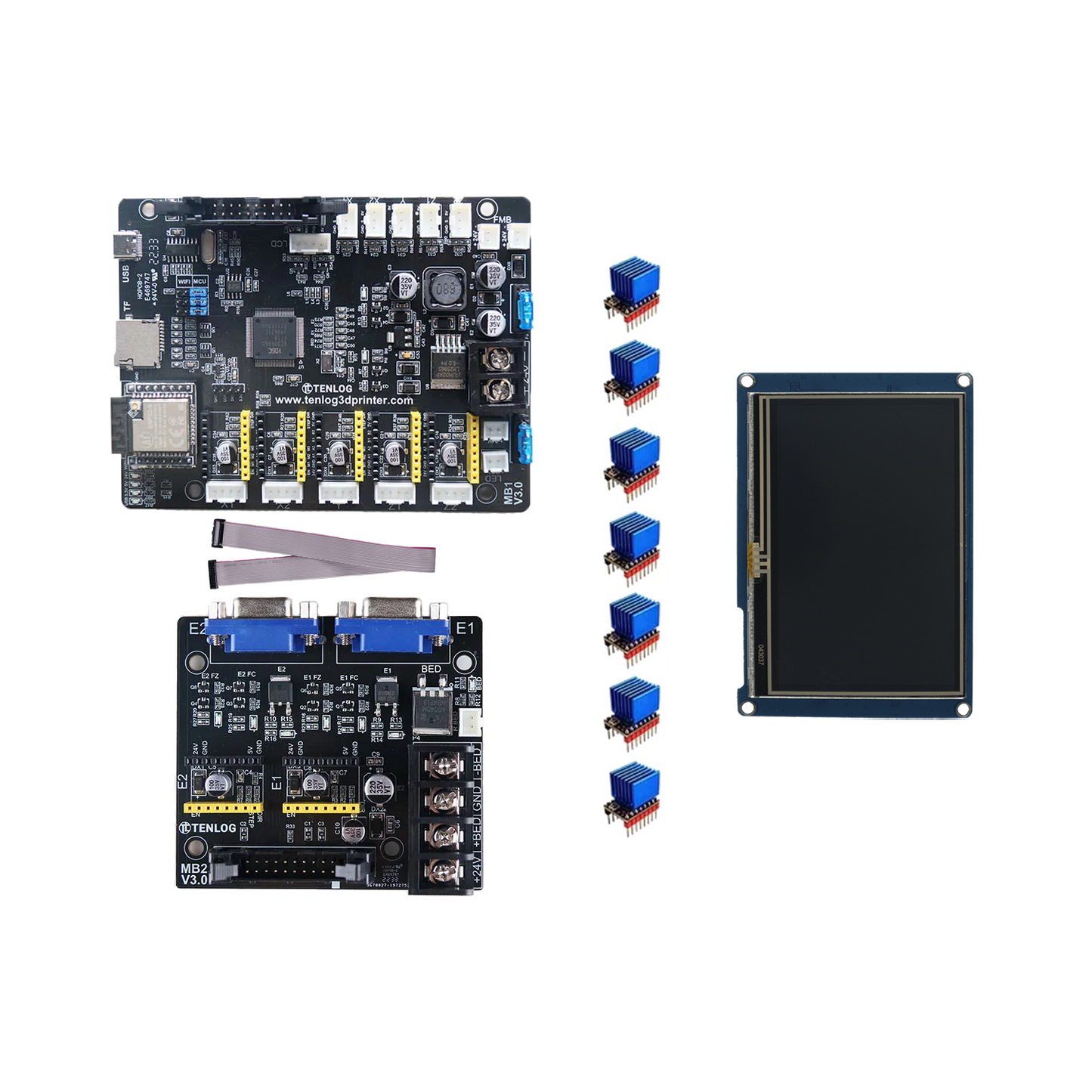 Tenlog DMP 7-axis 32-bit Motherboard Marlin 2.0 with Wi-Fi for TL-D3/D5/D6