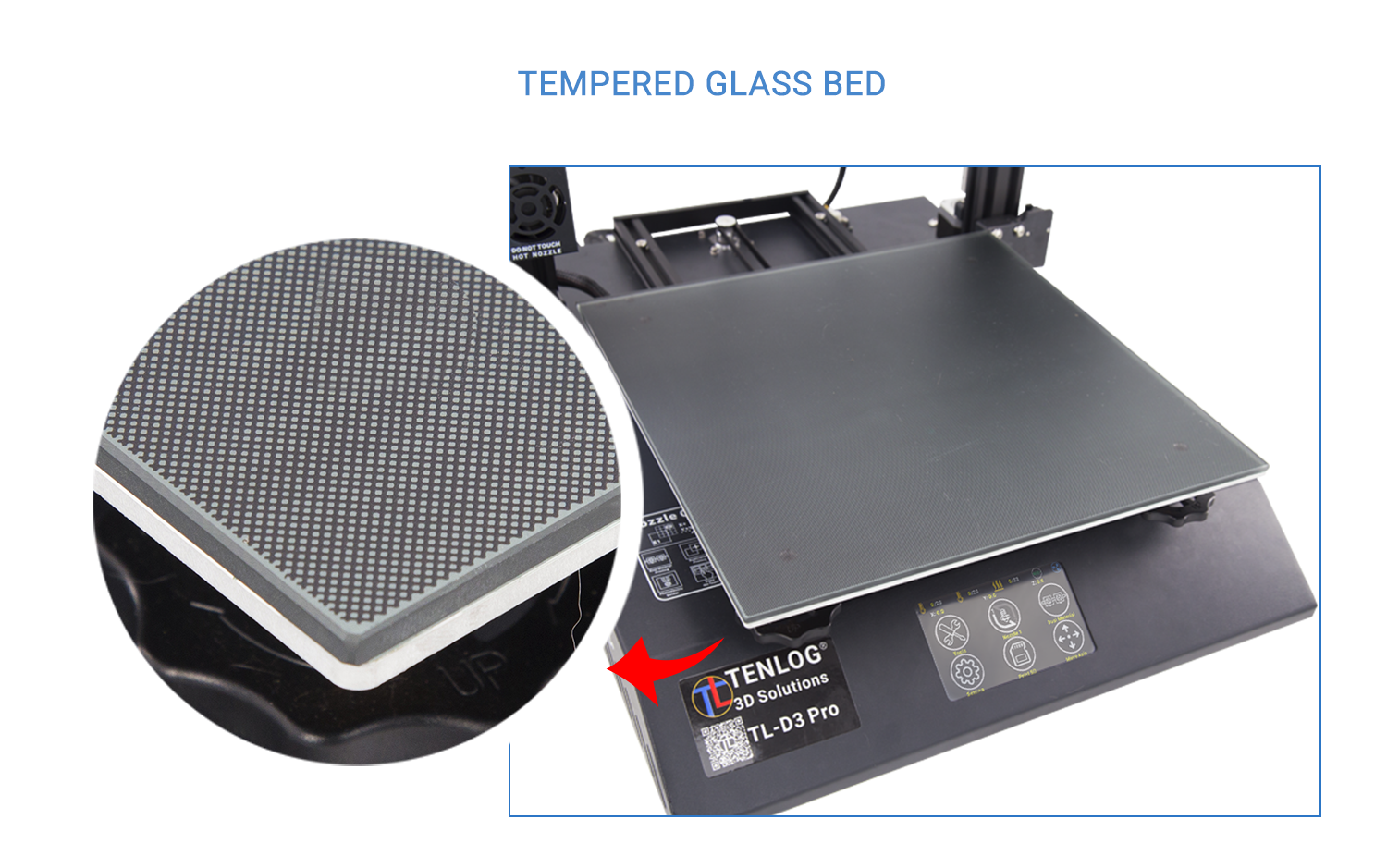 vinde dok Arashigaoka Tenlog TL-D3 Pro IDEX 3D Printer 600W Hotend 300℃/Hotbed 110℃ Support –  Warm.Fit