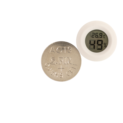 Thermometer Hygrometer with a Spare Button Battery Used for Warm/Creality 3D Printer Enclosure